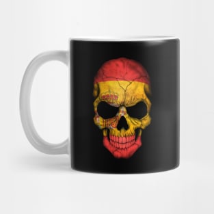 Spanish Flag Skull Mug